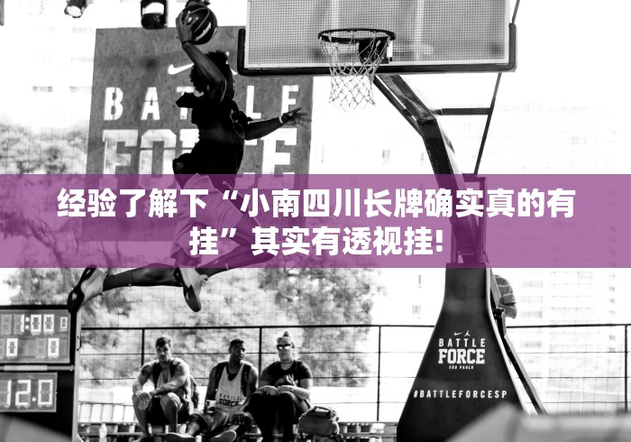 经验了解下“小南四川长牌确实真的有挂”其实有透视挂!