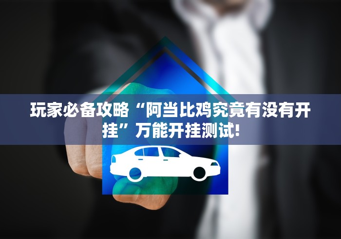 玩家必备攻略“阿当比鸡究竟有没有开挂”万能开挂测试!