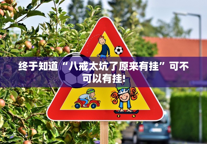 终于知道“八戒太坑了原来有挂”可不可以有挂!