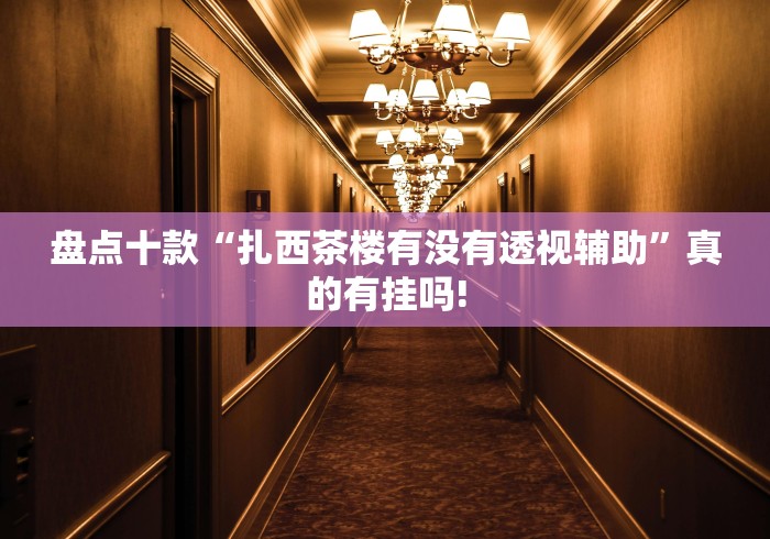 盘点十款“扎西茶楼有没有透视辅助”真的有挂吗!