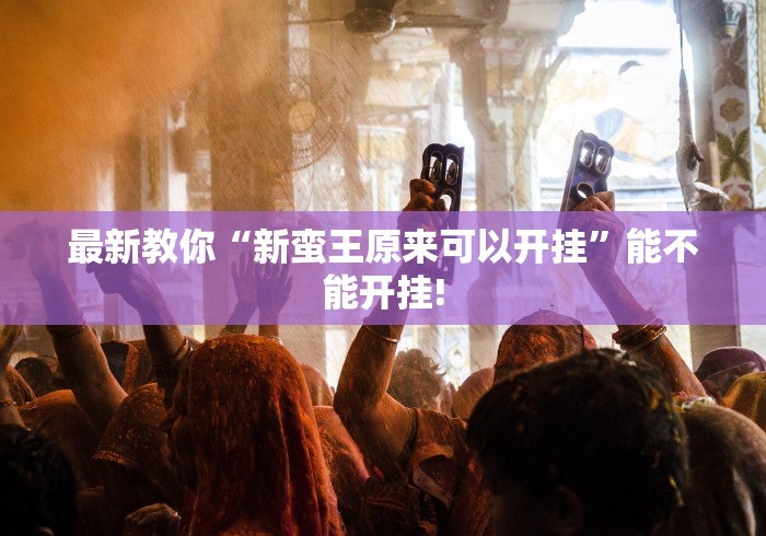 最新教你“新蛮王原来可以开挂”能不能开挂!