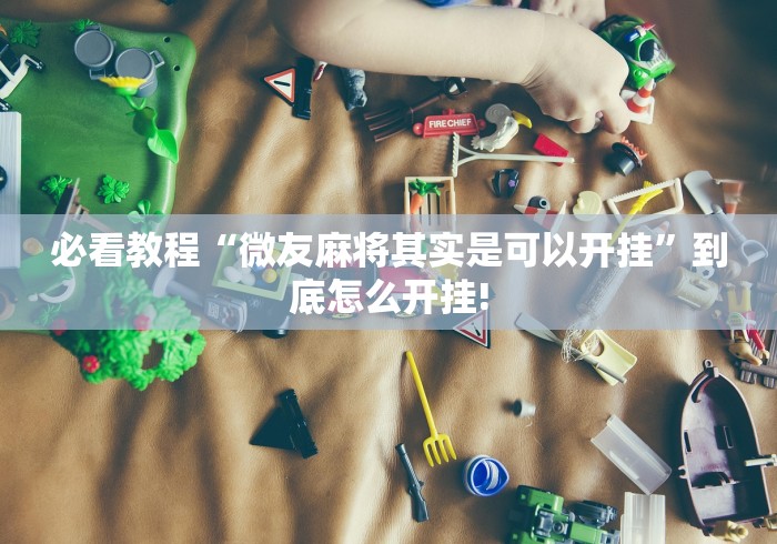 必看教程“微友麻将其实是可以开挂”到底怎么开挂!