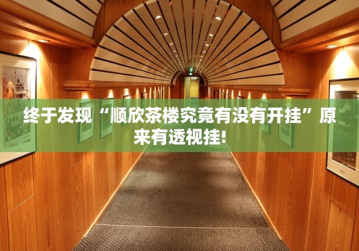 终于发现“顺欣茶楼究竟有没有开挂”原来有透视挂! 终于发现“顺欣茶楼究竟有没有开挂”原来有透视挂!