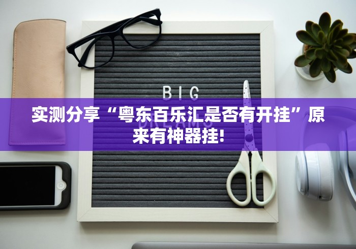 实测分享“粤东百乐汇是否有开挂”原来有神器挂!