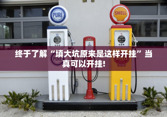 终于了解“填大坑原来是这样开挂”当真可以开挂!