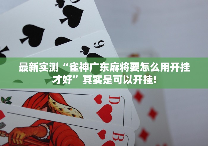 最新实测“雀神广东麻将要怎么用开挂才好”其实是可以开挂! 最新实测“雀神广东麻将要怎么用开挂才好”其实是可以开挂!