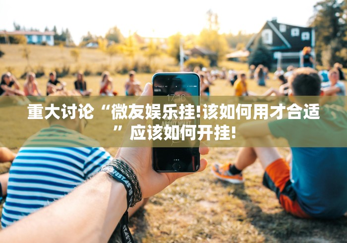 重大讨论“微友娱乐挂!该如何用才合适”应该如何开挂!